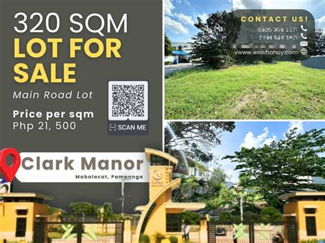Residential Lot For Sale in Clark, Pampanga .